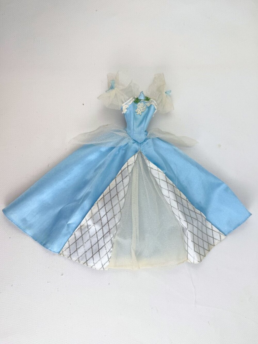 🍓5/$15 1998 Sleeping Beauty Barbie Dress Mattel